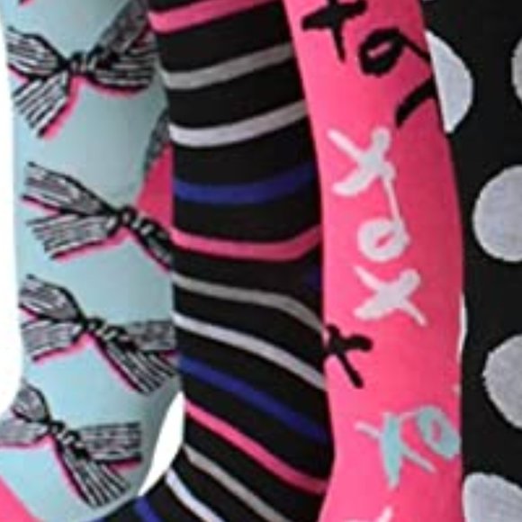 COPY - Betsey Johnson Women's 7 Pack Fashion Bow Crew Gift Box Price Tag: $50.00 - Picture 5 of 5